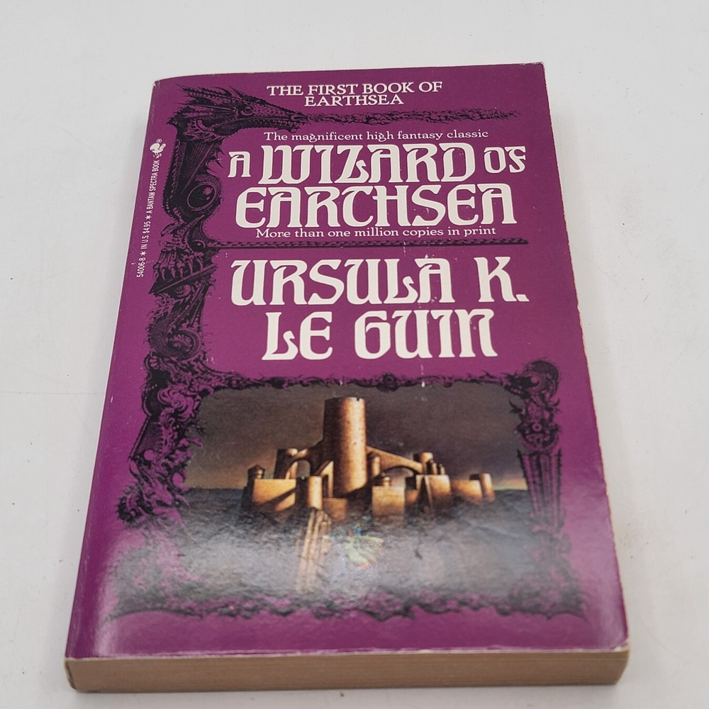 Ursula K. Le Guin A Wizard of Earthsea Paperback 28th Printing Fantasy Good